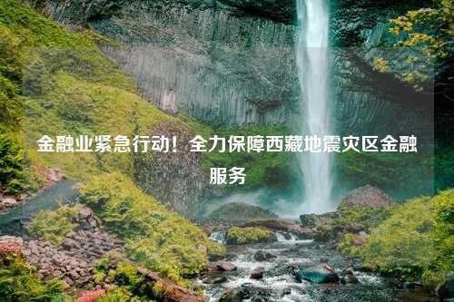 金融业紧急行动！全力保障西藏地震灾区金融服务